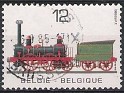 Belgium 1985 Locomotives 12 FR Multicolor Scott 1195. Belgica 1985 Scott 1195 Bephant. Uploaded by susofe